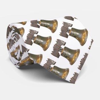Liberty Bell Painting Neck Tie by images2go at Zazzle