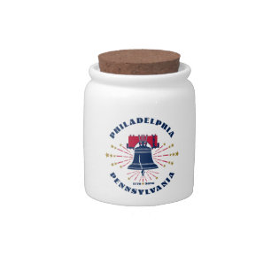 Liberty Bell Philadelphia 2026 Candy Jar