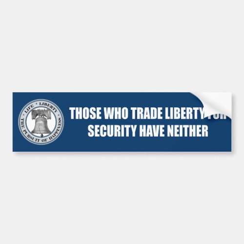 Liberty Bell _Trade Bumper Sticker