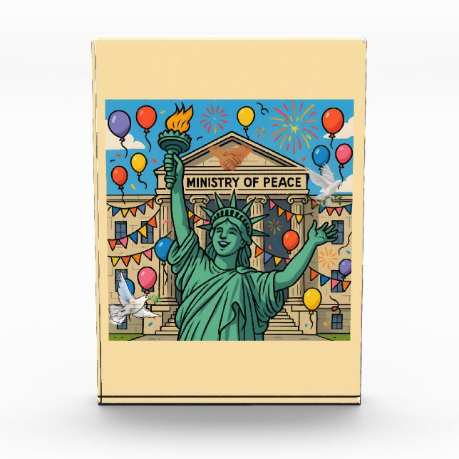 Liberty Between Peace and War Photo Block (Front)