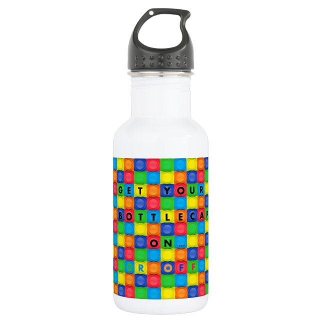 Liberty Bottleworks Aluminum 32 oz Water Bottle (Front)