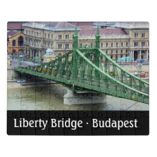 Liberty Bridge - Budapest , Hungary Jigsaw Puzzle