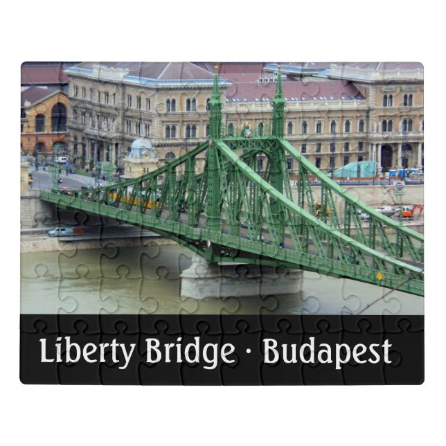 Liberty Bridge  -   Budapest , Hungary Jigsaw Puzzle (Puzzle Horizontal)