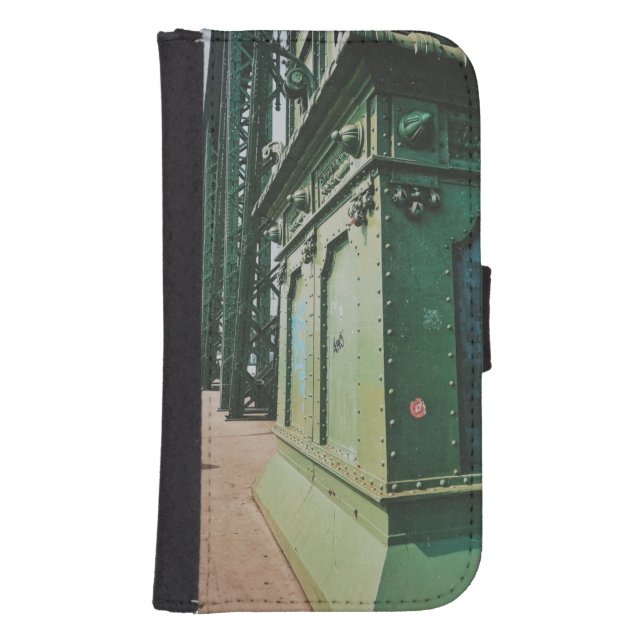 Liberty Bridge, Budapest, Hungary Samsung Galaxy Wallet Case (Front)