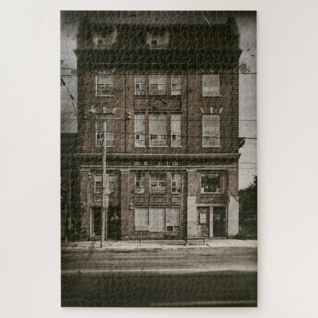 Liberty Building No 1 Old Film Version Jigsaw Puzzle (Vertical)