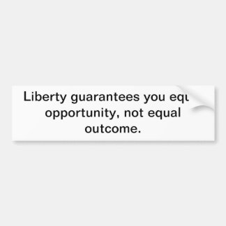 Liberty Bumper Sticker