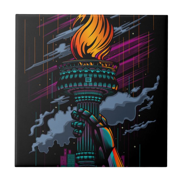 Liberty Ceramic Tile (Front)