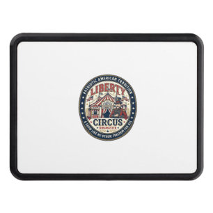 Liberty Circus Patriotic Patriotic Circus Ringmast Hitch Cover