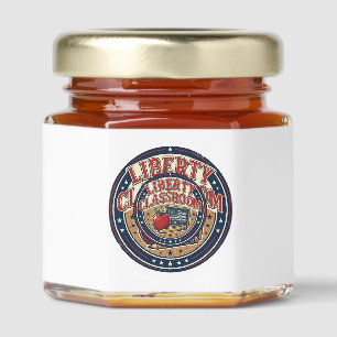 Liberty Classroom Patriotic Patriotic Teacher Clas Honey Jar Favors