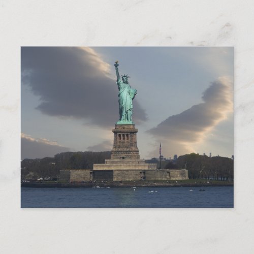 Liberty Clouds Postcard