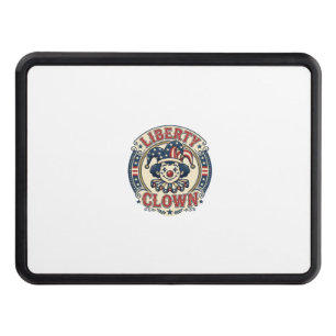 Liberty Clown Patriotic Patriotic Clowncore Cute V Hitch Cover