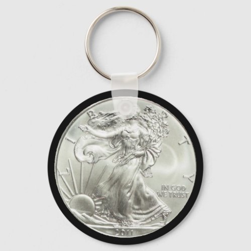 LIBERTY COIN KEYCHAIN