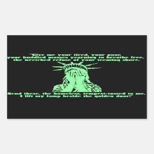 Liberty Crying Sticker