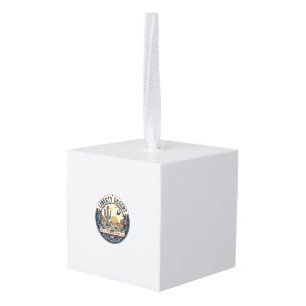 Liberty Desert Patriotic Patriotic Desert Cactus U Cube Ornament