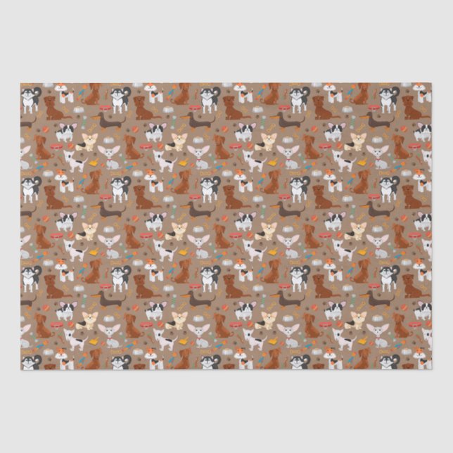 Liberty Dog Designer Gift Wrapping Paper - Gifts  (Front)