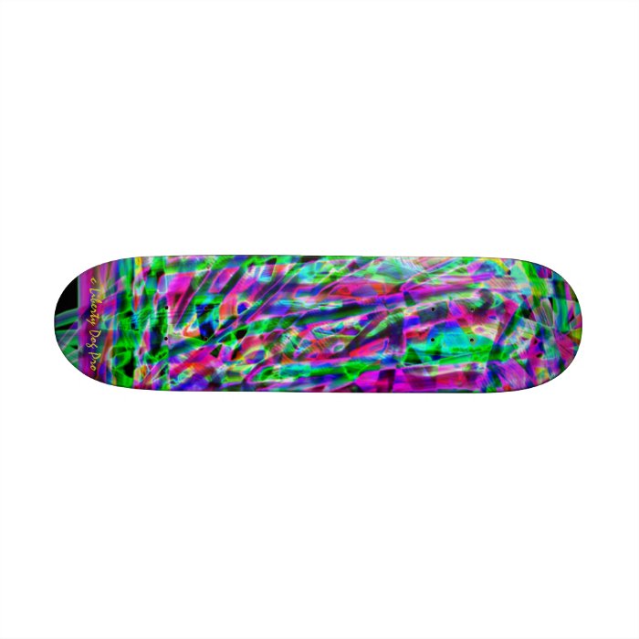 LIBERTY DOG PRO SHREDDER   SKATEBOARDS   NEON