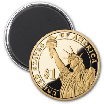 Liberty Dollar Coin Magnet by BarbeeAnne at Zazzle