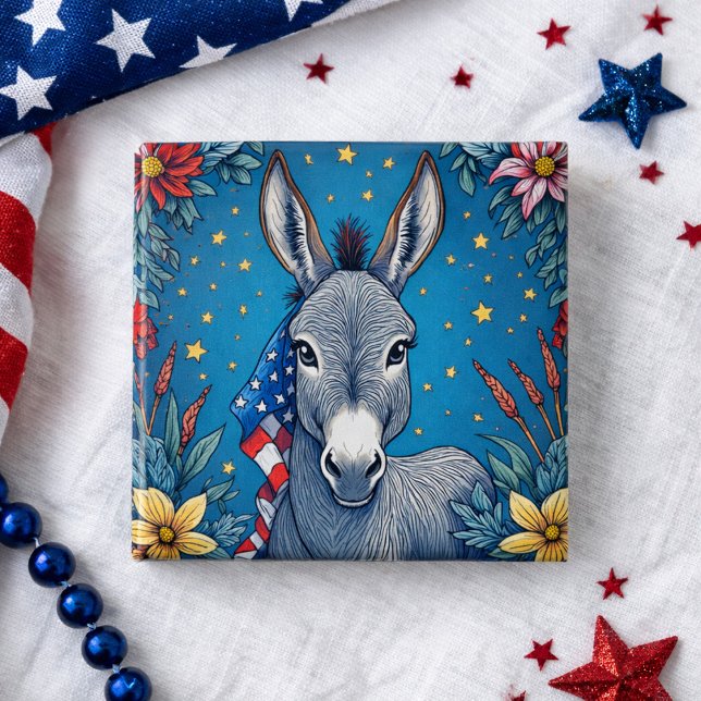 Liberty Donkey Button (Creator Uploaded)