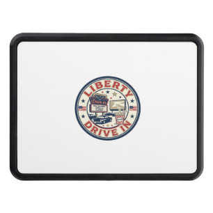 Liberty Drive In Patriotic Patriotic Drive In Thea Hitch Cover