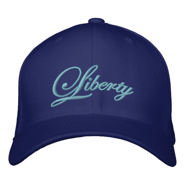 Liberty Embroidered Hat - Customized (Front)