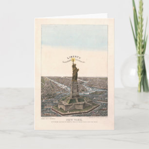 Liberty Enlightening the World Charles Magnus Card
