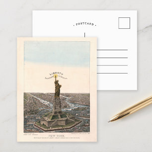 Liberty Enlightening the World   Charles Magnus Postcard