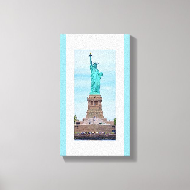 Liberty Enlightening the World Lazarus Poem Canvas Print (Front)