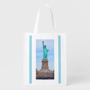 Liberty Enlightening the World Lazarus Poem Grocery Bag