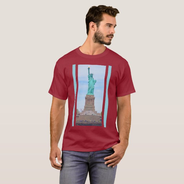Liberty Enlightening the World Lazarus Poem T-Shirt (Front Full)