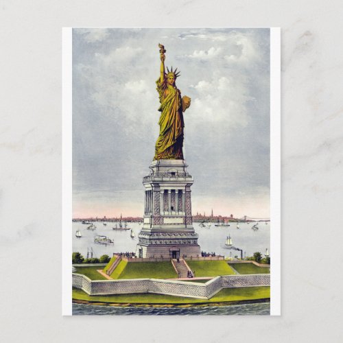 Liberty Enlightening the World Postcard