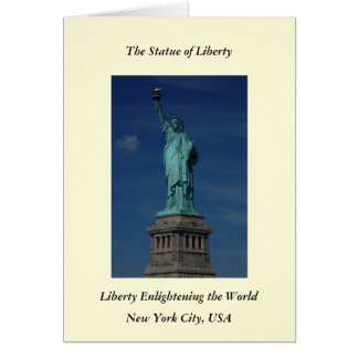 Liberty Enlightening the World - Statue of Liberty Cards