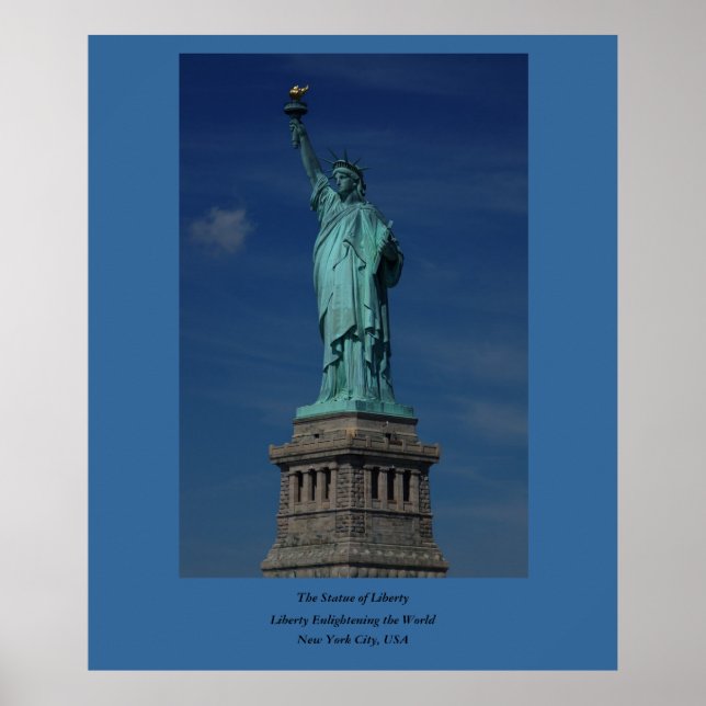 Liberty Enlightening the World - Statue of Liberty Poster (Front)