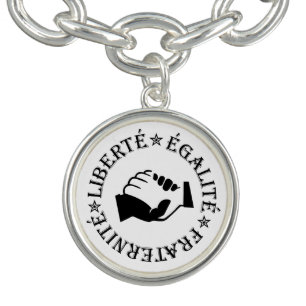 Liberty, equality, fraternity bracelet
