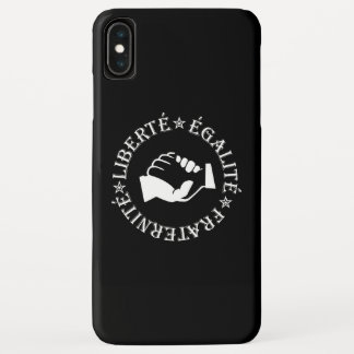 Liberty, equality, fraternity iPhone XS max case