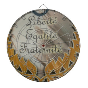 Liberty, Equality, Fraternity: Flourishing Future Dartboard