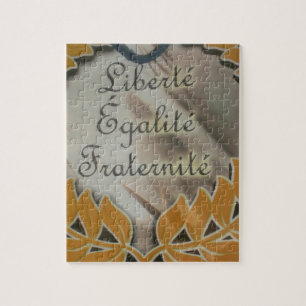 Liberty, Equality, Fraternity: Flourishing Future Jigsaw Puzzle