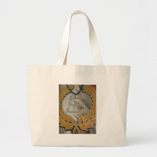Liberty Equality Fraternity.png Large Tote Bag