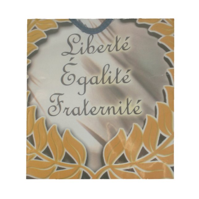 Liberty Equality Fraternity.png Notepad (Front)