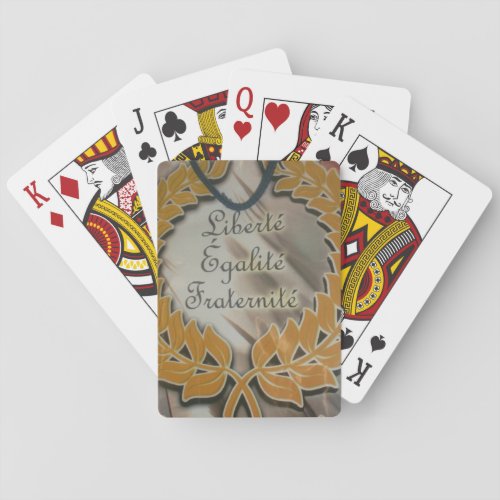 Liberty Equality Fraternitypng Playing Cards