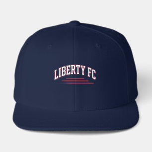 Liberty FC Navy Star Premium USA Football Visor