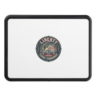 Liberty Fishing Tournament Patriotic Patriotic Fis Hitch Cover