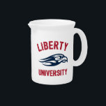 Liberty Flames Beverage Pitcher<br><div class="desc">Check out these Liberty University designs! Show off your Flames pride with these new University products. These make the perfect gifts for the University student,  alumni,  family,  friend or fan in your life. All of these Zazzle products are customizable with your name,  class year,  or club. Go Flames!</div>
