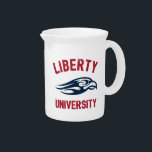 Liberty Flames Beverage Pitcher<br><div class="desc">Check out these Liberty University designs! Show off your Flames pride with these new University products. These make the perfect gifts for the University student,  alumni,  family,  friend or fan in your life. All of these Zazzle products are customizable with your name,  class year,  or club. Go Flames!</div>