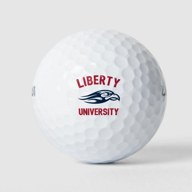 Liberty Flames Golf Balls (Front)