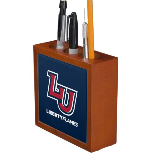 Liberty Flames Letters Desk Organizer