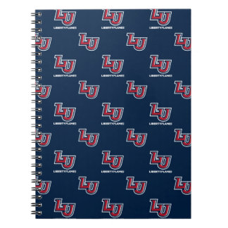 Liberty Flames Letters Notebook