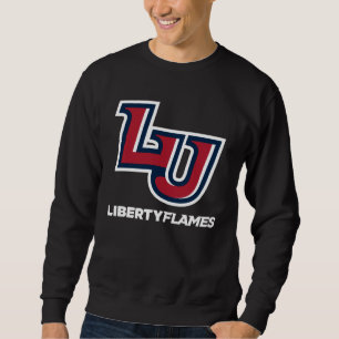 Liberty Flames Letters Sweatshirt