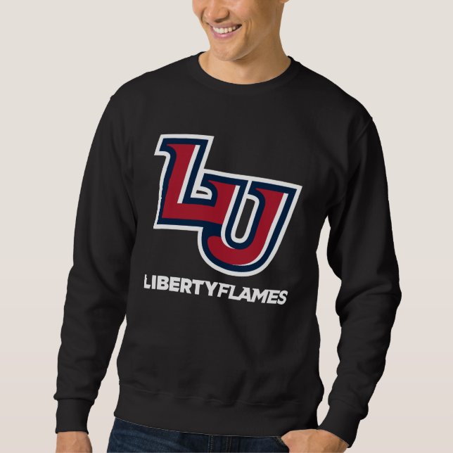 Liberty Flames Letters Sweatshirt (Front)