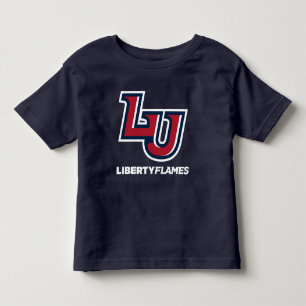Liberty Flames Letters Toddler T-shirt