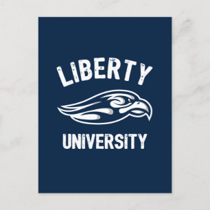 Liberty Flames Logo Invitation Postcard